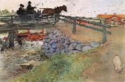 Carl Larsson The Bridge oil painting on canvas